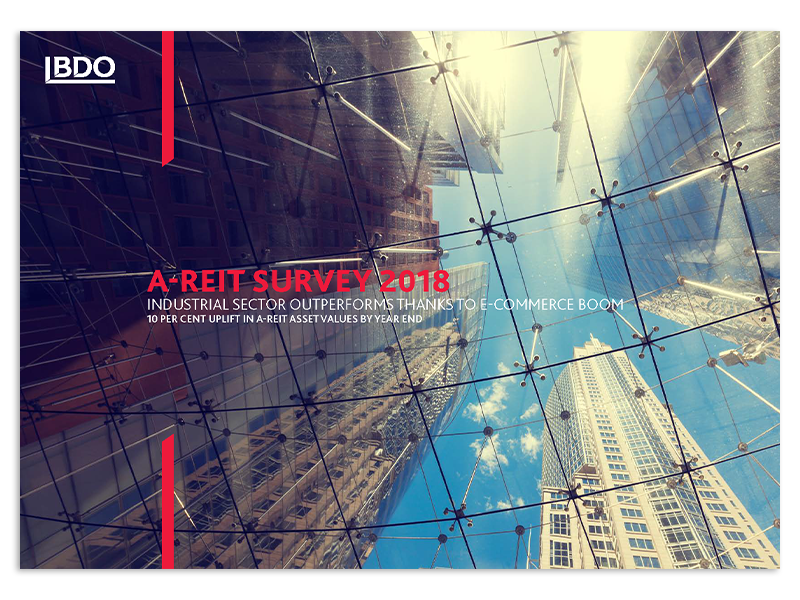 2018 AREIT Report front page