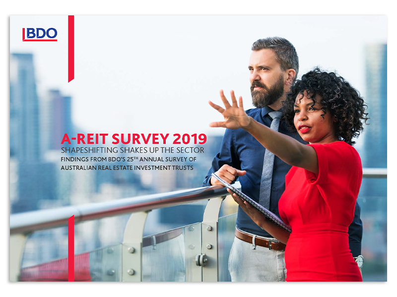 2019 AREIT Report front page