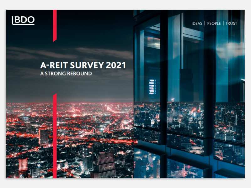 2021 AREIT Report front page
